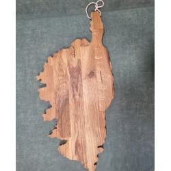 Corse de 50 cm en chêne, finition huilée