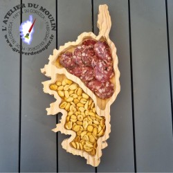 vide poche corse plat de présentation artisanal 2 départements