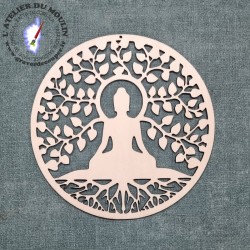 Bouddha Arbre de la Bodhi Éveil Sacré Sérénité Lumière de l Esprit