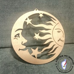 Harmonie du soleil et de la lune, sérénité et bienveillance