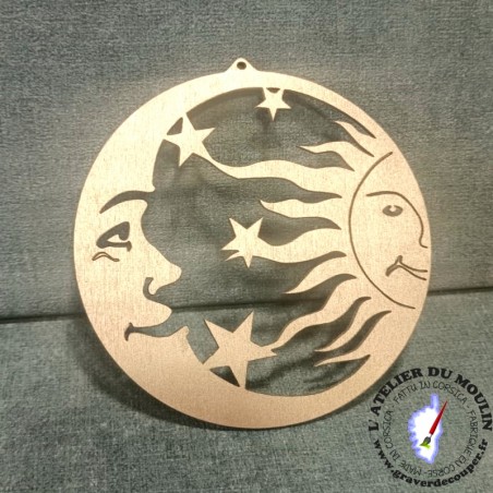 Harmonie du soleil et de la lune, sérénité et bienveillance